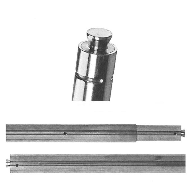 Restraint bar diam. 34/20mm x 2410-2510 mm telescopic